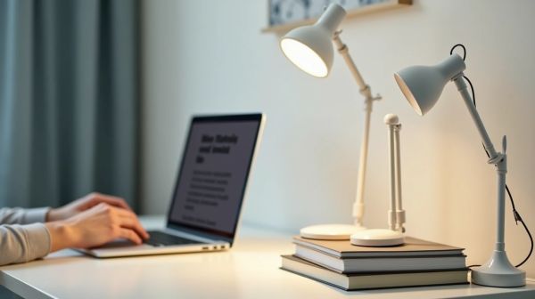 Bien choisir sa lampe de bureau pour éviter la fatigue oculaire